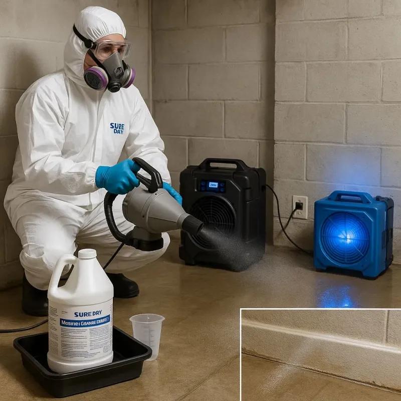 Sanitization and Odor Removal process in Jeffersontown, KY