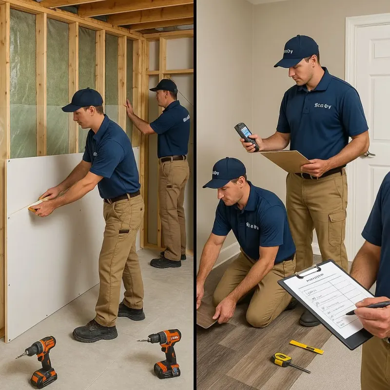 Repairs and Reconstruction process in Jeffersontown, KY
